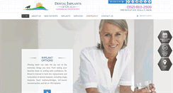 Desktop Screenshot of dentalimplantsofocala.com
