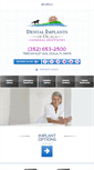 Mobile Screenshot of dentalimplantsofocala.com